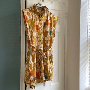 Anthropologie Maeve Summer Shirt Dress Tunic